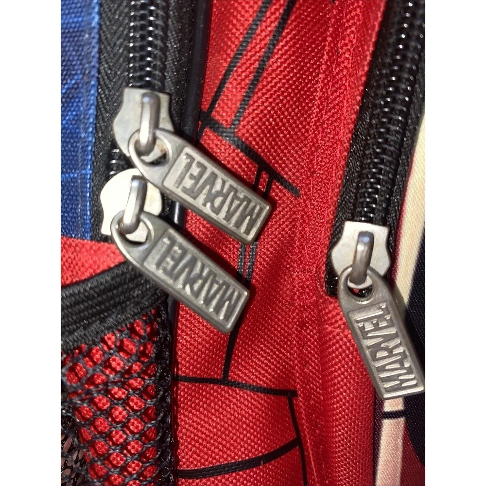 Marvel Spider-Man Backpack School Bag 3D Front Pocket Born Hero Unisex Movie